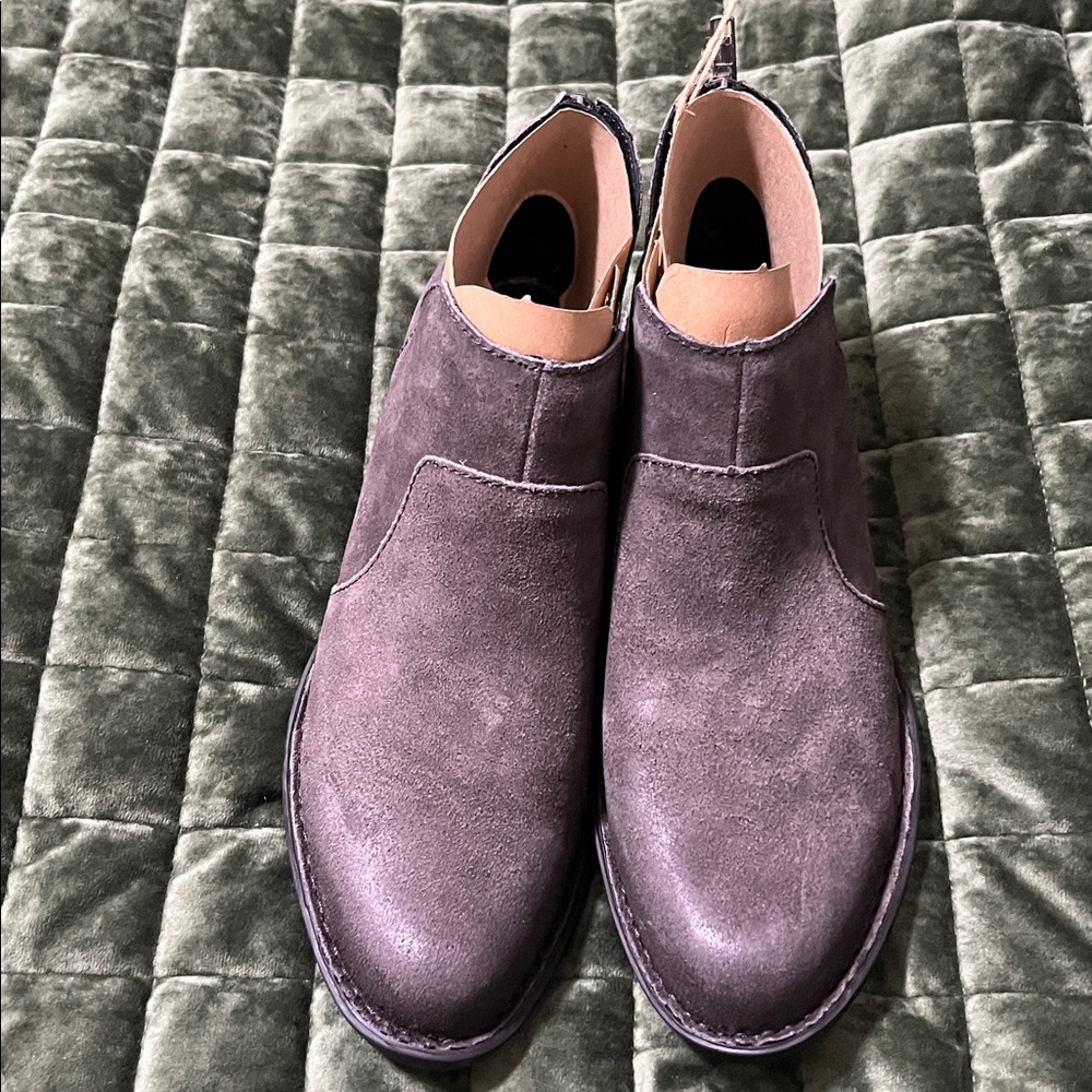 New in box! Born Kerri bootie. Dark Grey Shoes - Size 9.5